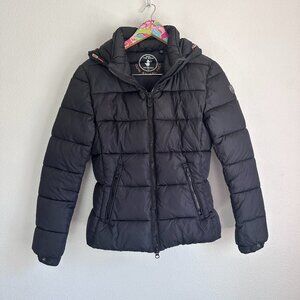 Save The Duck black puffer jacket size 0/XS